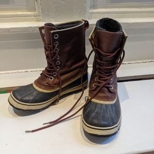 Sorel-1964 Premium Leather Boot in Cappucino/Oxford Tan